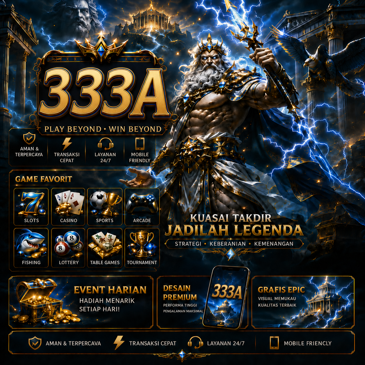 333A - Situs Resmi Slot Online dan Pilihan Game PG Soft