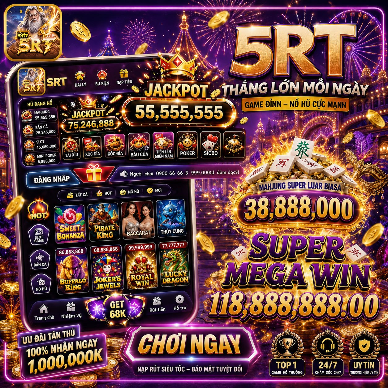 5RT - Platform Game Online dengan Beragam Pilihan Permainan Seru