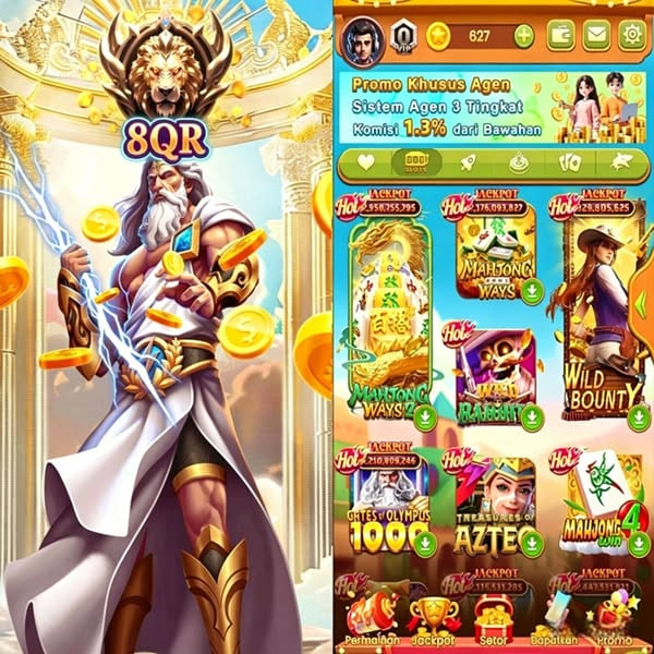 8QR - Dowdload & Install Aplikasi Slot Asli Minimal Bet 400 Perak