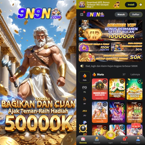 9N9N - Situs Resmi Slot Online dan Pilihan Game PG Soft