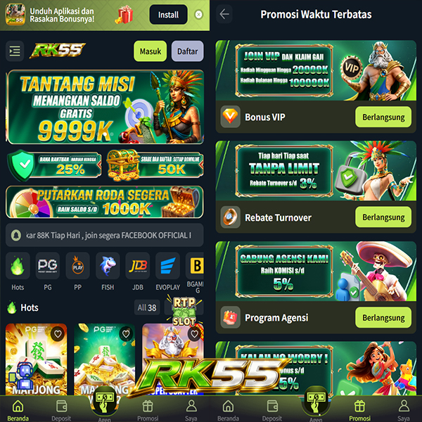 RK55 - Slot Indonesia Jadi Pilihan untuk Menjelajahi Tema Slot Online Berbeda